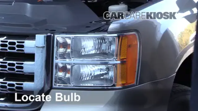 2013 GMC Sierra 3500 HD SLT 6.6L V8 Turbo Diesel Crew Cab Pickup Éclairage Feux de stationnement
